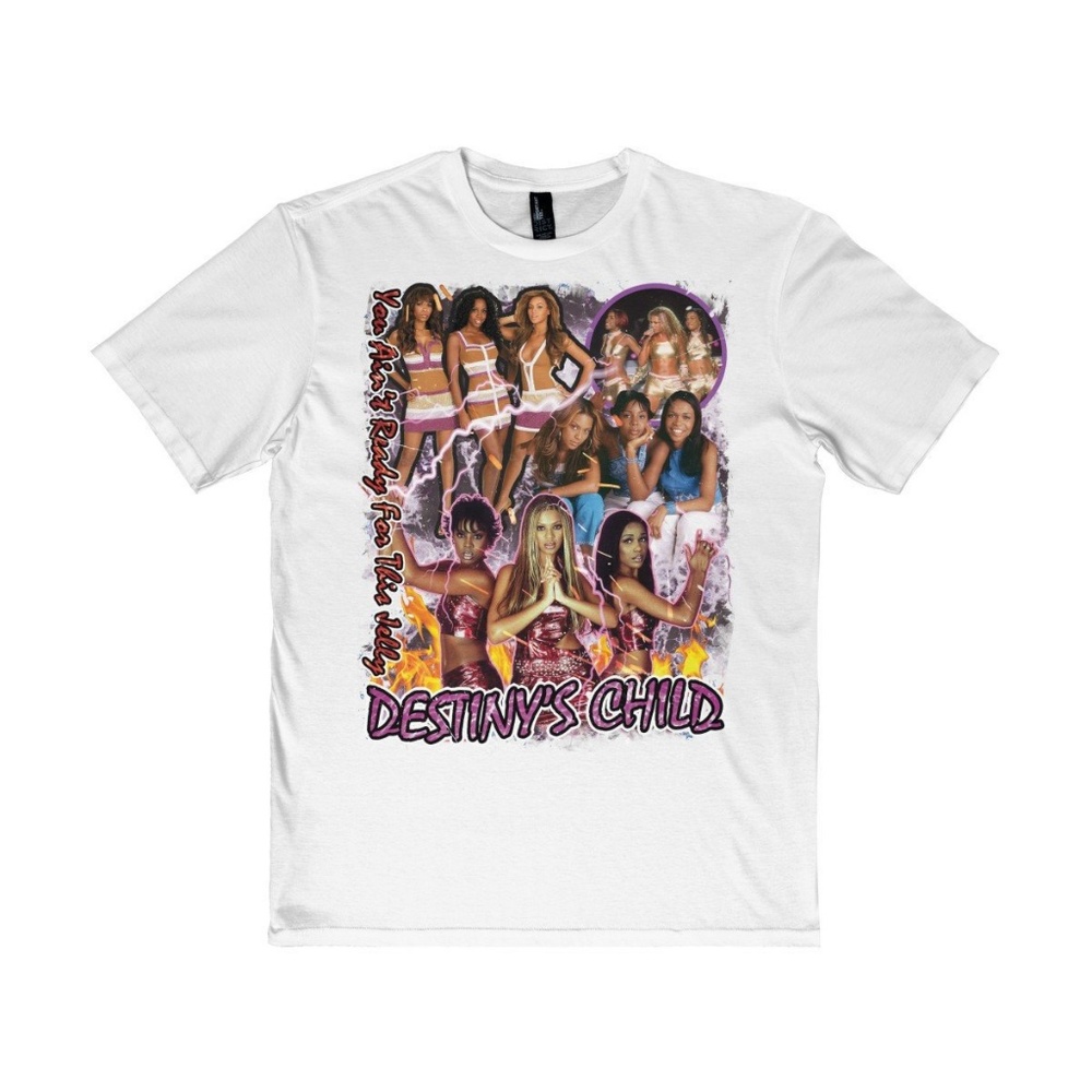 Vintage Style 90s Destiny's Child Music Tee